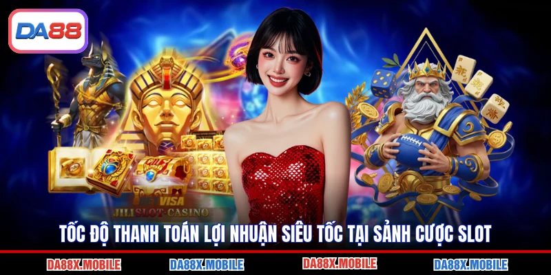 Tốc độ thanh toán lợi nhuận siêu tốc tại sảnh cược slot